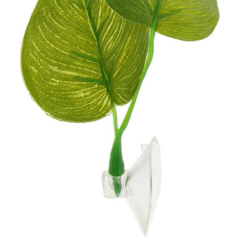 High Simulation Artificial Plant Double Leaf Fish Tank Aquarium Ornament