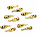 Banana Plugs,Connectors, Open Screw Type, 5 Pairs