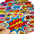 50Pcs Stickers DIY Skateboard Suitcase Laptop Guitar Bicycle Car Stickers JC3C