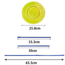 Boy Girl Props Circus Performance Stage Spinning Plate Set Juggling Skill