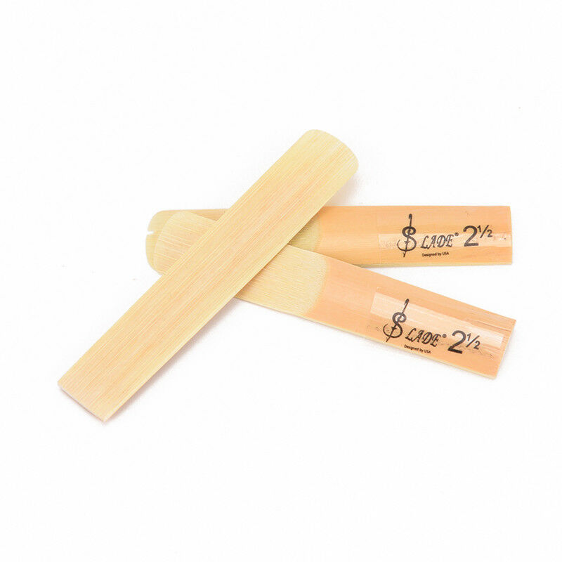 10pcs clarinet reeds strength 2-1/2 reed bamboo woodwind instrument part Ew