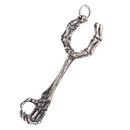Pure Brass Smoking Holder Ring Cigarette Stand Clamp Free Hands Smelling Lady