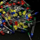 7 Values Resistor Kit, Metal Film Resistors Assortment with LED Diodes Ceramic