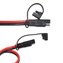 Lovoski 1M/3FT 10AWG 2Pin SAE To SAE Power Automotive Extension Cable Cord