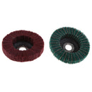 2Pcs 100mm x 16mm Abrasive Polishing Wheel Abrasive Buffing Pad for Cleaning,
