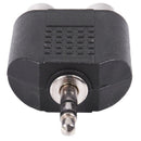 Stereo 3.5mm Male Plug to Dual RCA Female Jack Y Splitter Adapter S1I8