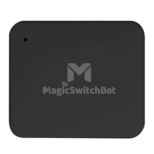 Bluetooth 5.0 Smart Button Pusher for Garage Wall Switch App Timer Black A#S