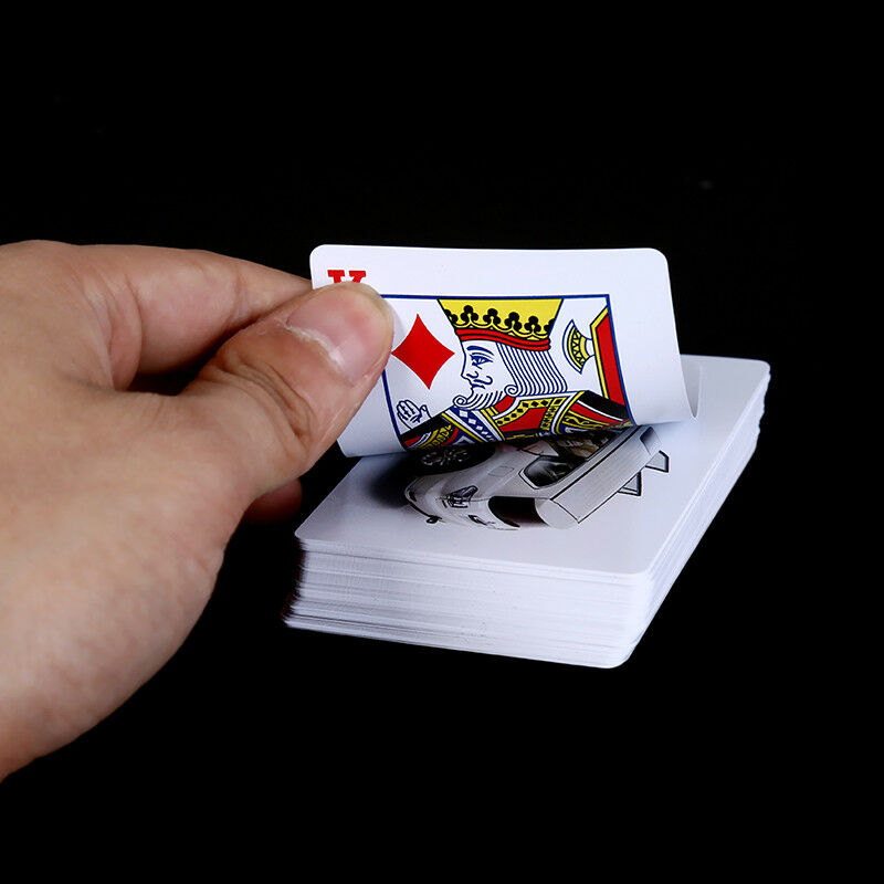 Poker Cards Waterproof Durable Pvc Plastic Playing Cards Novelty Poker CardBX