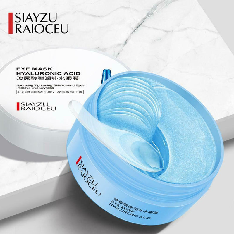 60x Whitening Firming Eye Patch Hyaluronic Acid Moisturizing EyeMask Dark Circle