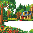 Rural Diamond Embroidery 5D Diamond DIY Painting Craft Home Decor