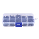 300pcs M3 Nylon Hex Screw Nut Spacer Standoff Varied Length Assortment Blac Z3H1
