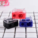 Precision Makeup Cosmetic Pencil Sharpener Eyebrow Lip Liner Eyeliner 2 Holes JR