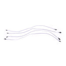 4Pcs MYLB-Repair parts PC power momentary push button switch connector cableã€ â„–[