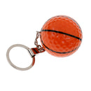 Golf Ball Key Chain Golf Gift Key Ring Bag Pendant Accessory Basketball