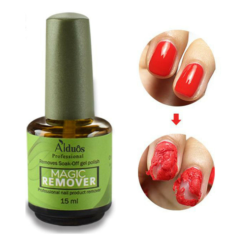Magic Gel Nail Polish Remover Removes Soak-Off Gel Nail Polish In 3-5 Minutes