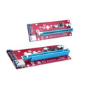 USB 3.0 PCI-E Express 1x To 16x Extender Riser Card Adapter Power Cable Kits