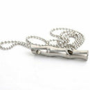 Stainless Steel Emergency Survival Whistle Mini Outdoor Camping Hiking W UUN