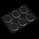 6 Pcs Drum mute pad silicon gel muffler percussion instrument silencerpractice3C