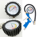 Professional Car Vehicle Tire Inflating Gun Inflator Tyre Pressure Gauge T UTJ