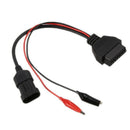 Obd Ii 16P To Fiat 3P Auto Diagnostic Connector Is Suitable For Fiat Cars