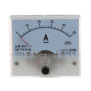 85C1 DC 0-50A Rectangle Analog Panel Ammeter Gauge U3I7