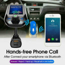 Bluetooth Car FM Transmitter MP3 Player Hands free Adapter Charger Radio C1J2
