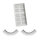 10 Pairs/Set False Eyelashes Handmade Training Lashes For Beginners Teachin Y3N1