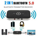 Bluetooth 5.0 Transmitter & Receiver Wireless A2DP Home TV Stereo Audio Adapter.