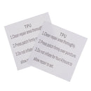 2pcs Waterproof Adhesive Transparent Tape Patch Kit Tent Canopy Awning Repair