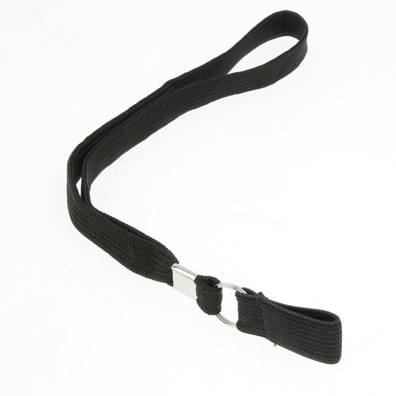 6x Durable Nylon Walking Stick Ropes Hand Wrist Straps Anti Lost Black 24cm