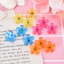 12x multi-coloured translucent assorted push pins drawing cork board office JR