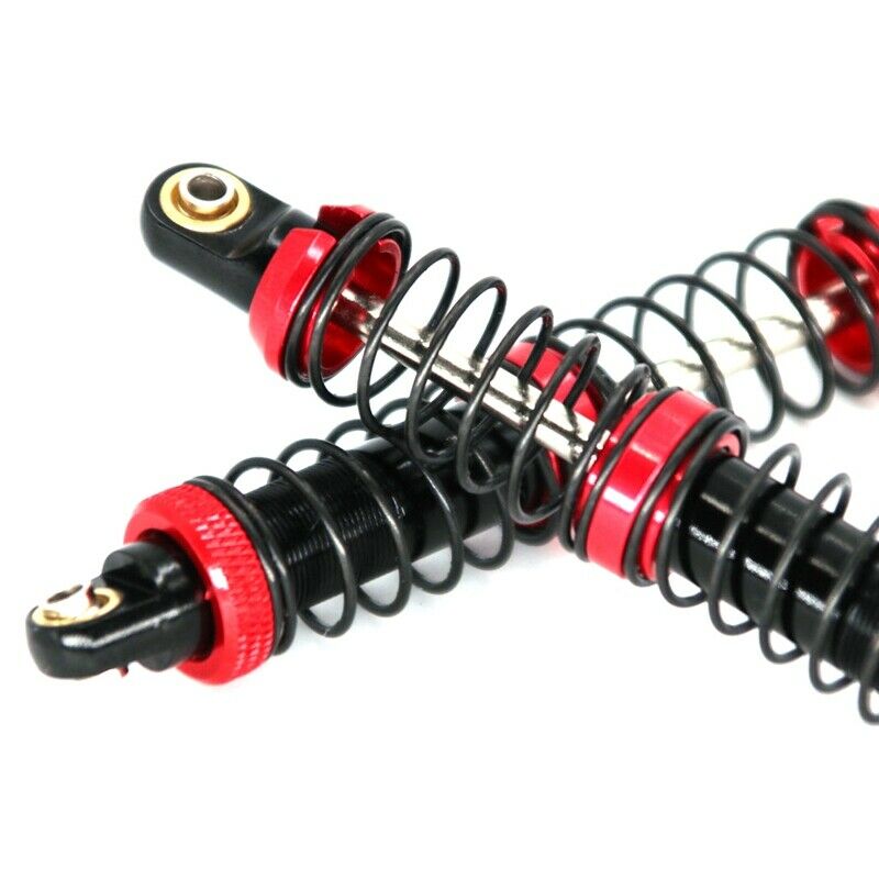1Pair Adjustable Metal Shock Absorber 90Mm Damper for 1/10 RC Car Parts Tru G5W8