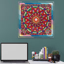 5D DIY Special Shaped Diamond Painting Bohemia Style Needlework Wall Decoration