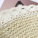 Fashion Women'S Wide Brim Straw Hat Summer Style Raffia Floppy Hat Foldable