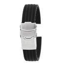 16mm Silicone Watchband Buckle Band Waterproof Rubber Watchband R6M8