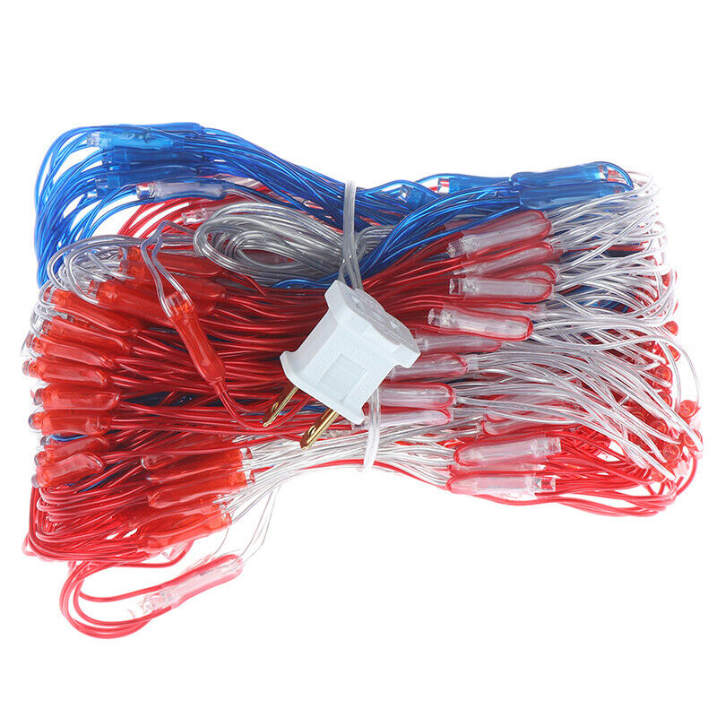 LED Flag Net Light American String Light For Festival Indoor Outdoor Decorat Gw