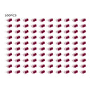 100Pcs PCT-106 Push Wire Wiring Cable Connector 6-Pin Conductor Terminal Block w