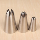 3PCS/Set Large Icing Piping Pastry Nozzle Tips Baking Tools Cake DecorSEAU