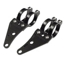 2Pcs Motorcycle Headlight Mounting Bracket Head light Holder 41Mm Turn Sign