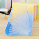 File Bag Pouch Bills Receipts Folder Card Holder Organizer Fastener  B3cU