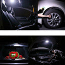 Car Ceiling Reading Light USB Charging Rear Row LED Car Interior Car Trunk Light