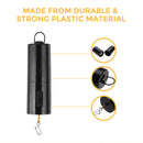 Electric Powered Wind Chimes Hanging Display Motor Revolve Twist Turn Swirl