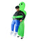 Kids Green Ghost Inflatable Costume Props for Halloween Stage Performance
