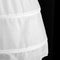 Kids 2 Hoop A-Line Petticoat Underskirt Wedding Flower Girls Short Crinoline