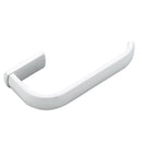 Brass Toilet Paper Towel Holder Bathroom Roll Tissue Storage Hook Hanger White