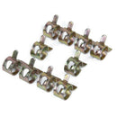 60 x spring clamp Fuel hose Air pipe clamp Fastener (7mm, 10mm, 11mm, 14mm, T2V1