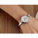 Hot Selling Casual Stainless Steel Women Fashion Wristwatch Silvery A