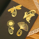 Note Metal Animal Bookmark Novelty Ducument Book Marker Label Stationery~ï¼ˆ