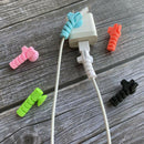 4Pcs Cable Protector Winder Sucker Spiral Cable Protective Cover Cable Organ_kz