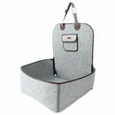 Doglemi Car Seat Cover Car in Felt Fabric for Travel Protection of Small Do